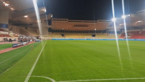 SVE JE SPREMNO: Evo kako izgleda stadion Monaka pred meč sa Zvezdom u Ligi šampiona (VIDEO)