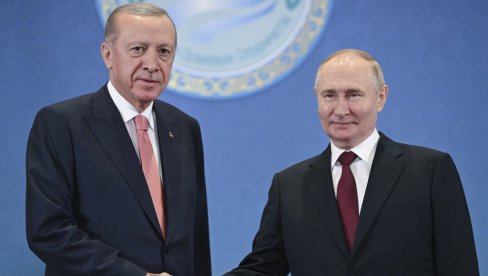РАЗГОВАРАЛИ ПУТИН И ЕРДОГАН: Спремни смо
