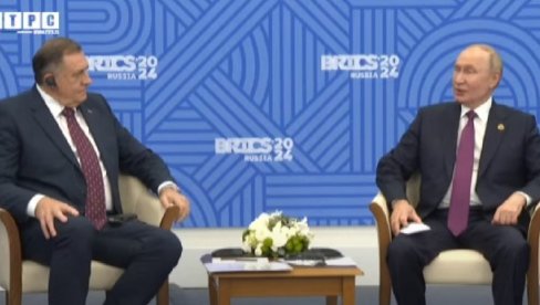 PODRŠKA RUSIJE OSTAJE STABILNA : Delegacija Srpske na čelu sa predsednikom Dodikom boravi u Sankt Peterburgu