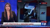 DEMONSTRANTI DIVLJAJU PO NOVOM SADU: Huligani skidaju i uništavaju zastave Srbije (VIDEO)