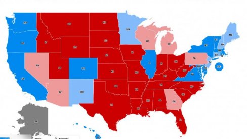 ЕВО КАКВИ СУ РЕЗУЛТАТИ У КЉУЧНИМ ДРЖАВАМА: Трамп освојио једну, ово је пресек за осталих шест