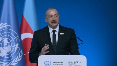 ALIJEV OTVORIO SAMIT COP29: Azerbejdžan most između globalnog juga i globalnog severa