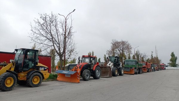 ЗИМА МОЖЕ ДА ПОЧНЕ: У Бачкој Паланци спремне машине и радници, обезбеђене довољне количине соли