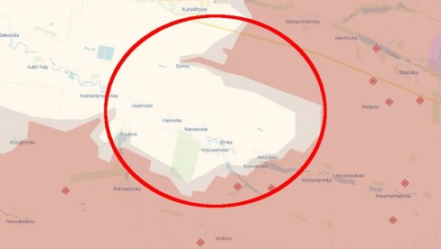 (MAPA) RUSI ŽESTOKO NAPREDOVALI U POSLEDNJA 24 SATA: Manje od 6 km do potpunog opkoljavanje ukrajinske vojske kod Kurahova