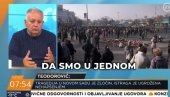 ИДЕОЛОГ ОПОЗИЦИЈЕ ДОЖИВЕО НЕРВНИ СЛОМ УСРЕД ЕМИСИЈЕ: Морамо да се гребемо ногама по лицу и да машемо са 500 застава ЕУ! (ВИДЕО)