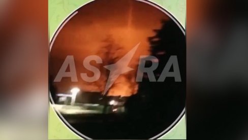 UKRAJINCI NAPALI RUSKO SKLADIŠTE ORUŽAŽ: Tvrde da se tu krije municija Severne Koreje (FOTO/VIDEO)