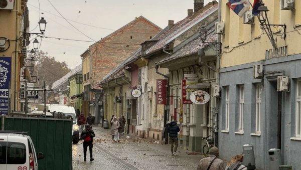 ИЗ КОШАВЕ У ЈАК ОЛУЈНИ ВЕТАР: Погоршање времена отерао са улица грађане Зрењанина