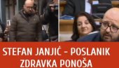 НАСИЛНЕ ПРОТЕСТЕ У НОВОМ САДУ ПРЕДВОДИ СТЕФАН ЈАЊИЋ: Поношев посланик који криви Србију за НАТО бомбардовање (ВИДЕО)