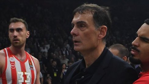 MILUTINOV JE BIO KRUCIJALAN! Trener Olimpijakosa nahvalio reprezentativca Srbije nakon trijumfa protiv Partizana