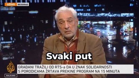 ОПОЗИЦИОНАР ОТРЧАО НА АЛ ЏАЗИРУ ДА КУКА ЗБОГ ВУЧИЋА: Мора цео регион да се уједини против њега! (ВИДЕО)