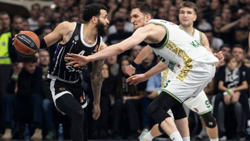 PRENOS, ŽALGIRIS - PARTIZAN: Raspada se igra crno-belih