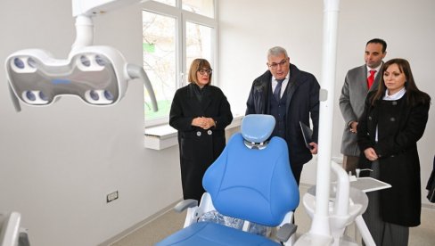 ZASIJAO PLAVI ČUPERAK  I AMBULANTA : Maja Gojković o investicijama u Opštini Titel (FOTO)