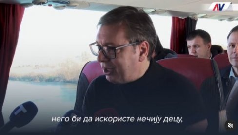 НИКО У СРБИЈИ НЕ МОЖЕ ДА ДОЂЕ НА ВЛАСТ БЕЗ ИЗБОРА: Вучић - Прича о прелазној влади је шупља прича