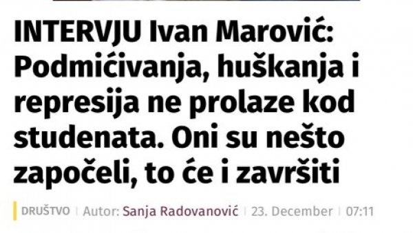 ОГЛАСИО СЕ ЦИА СТРУЧЊАК ЗА РУШЕЊЕ ВЛАСТИ НА УЛИЦИ: Организовао паљење скупштине, сада подржао рушење власти!