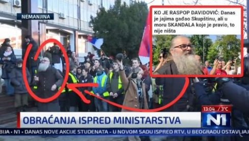 RASPOP ANTONIJE NA PROTESTU STUDENATA: Za SPC je sektaš, a za opoziciju novi patrijarh