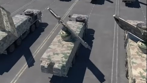 МОЋНО КИНЕСКО ОРУЖЈЕ КОЈЕ ЧИСТИ НЕБО ОД ДРОНОВА: Ураган 3000 представљен и на паради у Пекингу (ВИДЕО)
