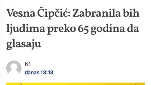 НЕВЕРОВАТНО И ТО СЕ ПОДРЖАВА: Жути глумци хоће да забране људима да гласају!