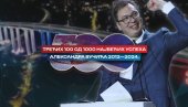 (ВИДЕО) Трећих 100 од 1000 највећих успеха Александра Вучића од 2012. до 2024. године