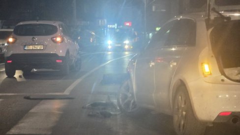 LANČANI SUDAR NA PUPINOVOM MOSTU: U saobraćajnoj nesreći učestvovalo se između 7 i 10 vozila, ima povređenih