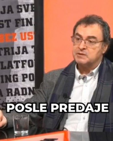 ИДЕОЛОГ ОПОЗИЦИЈЕ ЈОВО БАКИЋ ПОРУЧИО ДА ИЗБОРИ НЕ ДОЛАЗЕ У ОБЗИР И НАЈАВИО НАСИЉЕ: Гонићемо их, пливаће различитим стиловима!