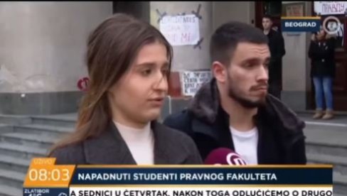 STUDENTI TVRDE DA SU NAPADNUTI NA PRAVOM FAKULTETU: Zašto se ne skinu snimci sa kamera i ne dopusti policiji tačno utvrdi šta se desilo?