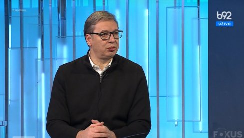 VUČIĆ O POVERENJU GRAĐANA: Ne dolaze laka vremena, nama su potrebni ozbiljni i odgovorni ljudi