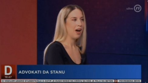 KAKO SE VEŠTO SAKRILA: Anonimna studentkinja opet pozvala na nasilje i blokadu Srbije (VIDEO)