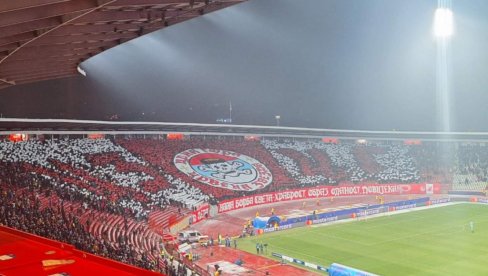 A CRNA GORA - PONOSNA! Delije napravile i drugu koreografiju na utakmici Crvena zvezda - PSV