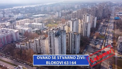 OVAKO SE STVARNO ŽIVI: Blokovi 63 i 64 (VIDEO)