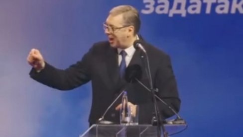 DIVNO JE BITI PREDSEDNIK SRBIJE, NE POSTOJI NIŠTA LEPŠE NA SVETU: Predsednik Vučić poslao jasnu poruku nakon skupa u Jagodini (VIDEO)