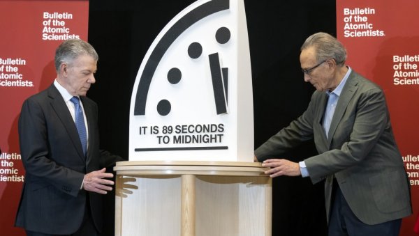 ТРКА У НАОРУЖАЊУ НИКАД БРЖА: „Сат Судњег дана“ померен ближе „нуклеарној поноћи“