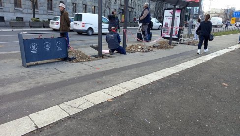 СРЕЂУЈУ АУТОБУСКА СТАЈАЛИШТА: У Таковској улици после деценију и по почели радови