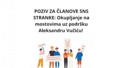 ИЗМИШЉЕНИ ПОЗИВ НА ОКУПЉАЊЕ НАПРЕДЊАКА: Ко стоји иза новог покушаја изазивања сукоба? (ВИДЕО)