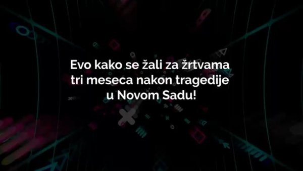 (ВИДЕО) Ево како се жали за жртвама три месеца након трагедије у Новом Саду