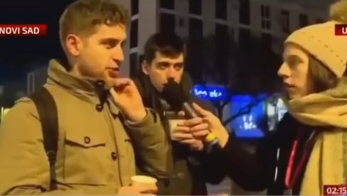 NEĆEMO PROGLAS, KESIĆA, IVANOVIĆA I NJIHOVE GLUMCE: Studenti se jasno ograđuju od političara (VIDEO)