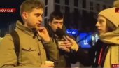 NEĆEMO NEĆEMO PROGLAS, KESIĆA, IVANOVIĆA I NJIHOVE GLUMCE: Studenti se jasno ograđuju od političara (VIDEO)