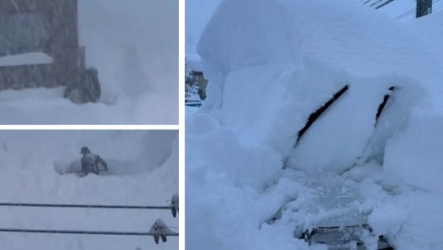 U JAPANU NEZAPAMĆENE MEĆAVE: Palo najviše količine snega u istoriji merenja, očekuju se gromovi i tornado (FOTO/VIDEO)