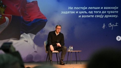 VUČIĆ U ČOKI: Vojvodina je bila, jeste i uvek će biti Srbija