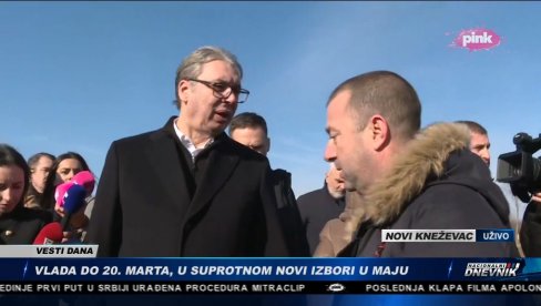 VUČIĆ U NOVOM KNEŽEVCU: Predsednik obilazi poljoprivredno gazdinstvo Saše Pustinjaka (VIDEO)