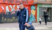 NARODE, VREME JE! Leci sa pozivom na otpor u severnom delu Kosovske Mitrovice NARODE, VREME JE! Leci sa pozivom na otpor u severnom delu Kosovske Mitrovice
