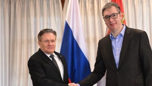 RAZGOVOR NA TEME OD STRATEŠKOG ZNAČAJA: Predsednik Vučić sa generalnim direktorom Rosatoma Aleksejom Lihačevom (FOTO)