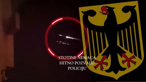 ПАНИКА У НЕМАЧКОЈ: Блесак ракете на небу, па се распршила у делове - стотине људи позвало полицију (ВИДЕО) ПАНИКА У НЕМАЧКОЈ: Блесак ракете на небу, па се распршила у делове - стотине људи позвало полицију (ВИДЕО)