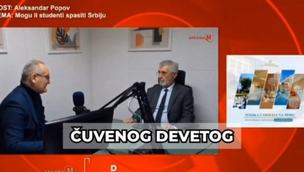 ОВИ ХОЋЕ ДА НАМ ЦЕПАЈУ ЗЕМЉУ, НА ТОМ ПУТУ ИМ СМЕТА ВУЧИЋ: Пријатељ Динка Грухоњића у Миловим медијима открио крајњи циљ протеста! (ВИДЕО)