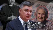 UBISTVA SVEŠTENIKA U HRVATSKOJ Milanović o tvrdnji partizanke (101): Tuđman je njen komesar