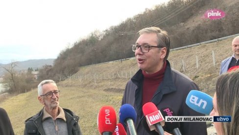 VUČIĆ U MAJDANPEKU: Predsednik obišao turističko domaćinstvo „Zeleni Zaliv“ (VIDEO)