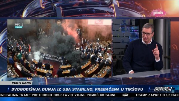 ОПОЗИЦИЈА СЕ УЉУЈКУЈЕ У СОПСТВЕНЕ ЛАЖИ Вучић: Виде да падају, да народ неће насиље већ мир и стабилност