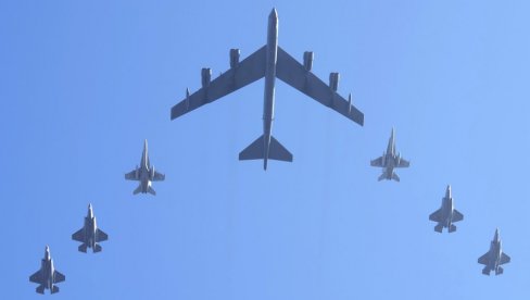 BLISKI ISTOK SPREMAN DA DETONIRA: Da li se veliki rat bliži? IDF lovci F-35 i američki bombarder B-52 simuliraju napad na Iran