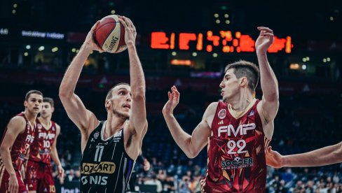 PARTIZAN SPREČIO IZNENAĐENJE: Crno-beli pobedili FMP u polufinalu KLS-a!