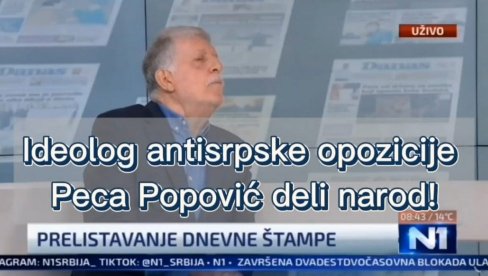 AUTOŠOVINIZAM NA DELU: Ideolog opozicije narod naziva plaćenicima, 15. mart poredi sa sahranom! (VIDEO)