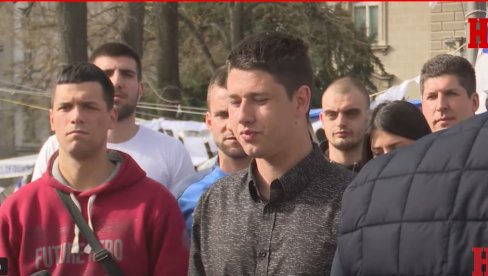 NISTE NAS OTERALI BEZ OBZIRA NA NASILJE: Obratili se studenti koji žele da uče (VIDEO)